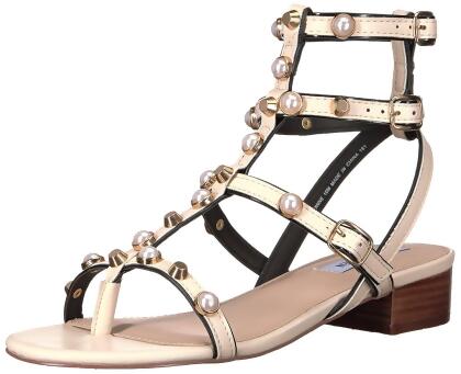 Steve Madden Womens Crowne Open Toe Casual Ankle Strap Sandals - 8 M US Womens