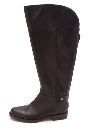 Franco Sarto Womens Christn Wc Leather Almond Toe Knee High Riding Boots - 5.5 M US Womens