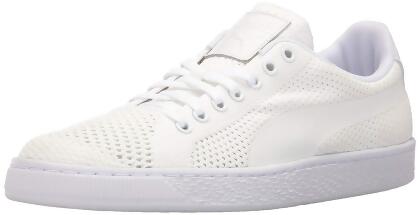 Puma Mens Basket Classic Evoknit Fabric Low Top Lace Up Fashion Sneakers - 11 M US  US Mens