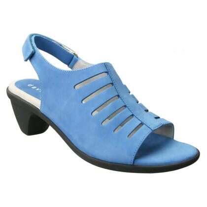 David Tate Womens lexus Leather Open Toe Casual Slingback Sandals - 8.5 M US Womens