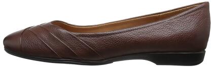 Naturalizer Womens jaye Leather Closed Toe Ballet Flats - 10 N US Womens