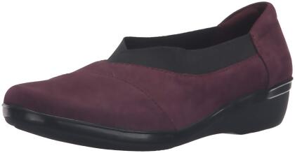 Clarks Womens Everlay Fabric Closed Toe Loafers - 5.5 M US Womens
