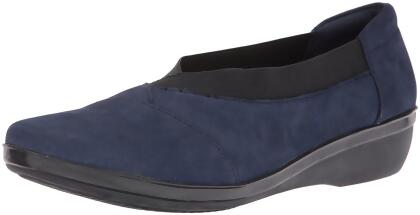Clarks Womens Everlay Fabric Closed Toe Loafers - 10 M US Womens