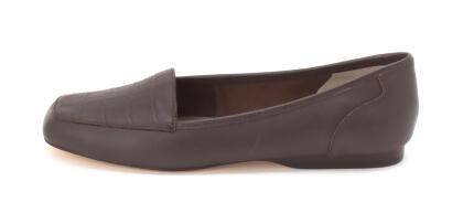 Array Womens Freedom Leather Square Toe Loafers - 9.5 W US Womens