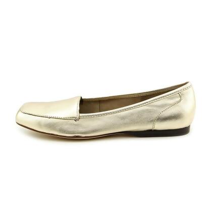Array Womens Freedom Leather Square Toe Loafers - 7 W US Womens