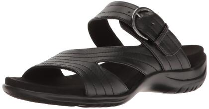 Easy Street Womens flicker Open Toe Casual Slide Sandals - 8 W US Womens