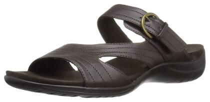 Easy Street Womens flicker Open Toe Casual Slide Sandals - 6.5 W US Womens