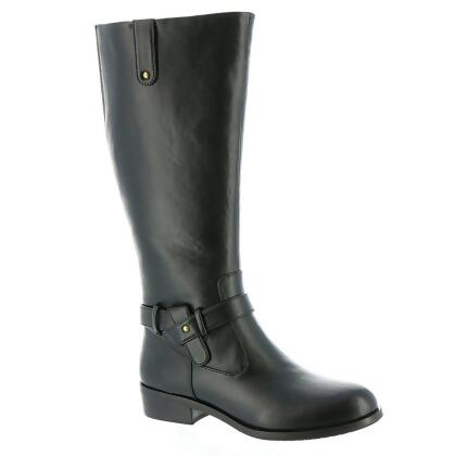 Array Womens Mallory Closed Toe Mid-Calf Riding Boots - 8 W US Womens