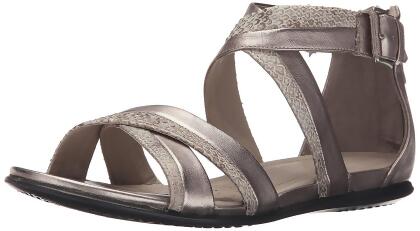 Ecco Womens touch sandal Open Toe Casual Slide Sandals - 4 M US Womens