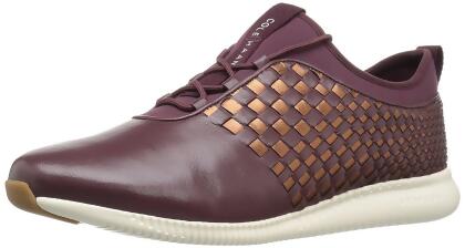 Cole Haan Womens 2.0 Studiogrand Weave Trainer Low Top Lace Up Fashion Sneakers - 9 M US Womens