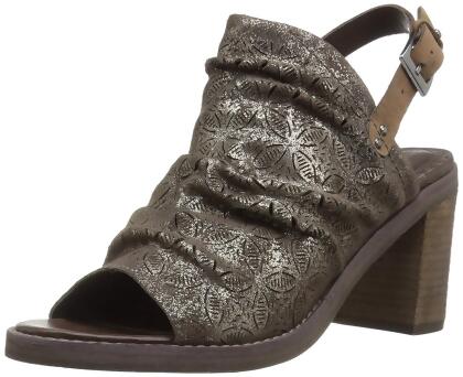 Naughty Monkey Womens Nyxx Leather Open Toe Special Occasion Mule Sandals - 9 M US Womens