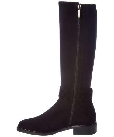 Aquatalia Womens Gabrielle Calf Hair Almond Toe Knee High Fashion Boots - 8.5 M US Womens