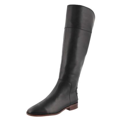 Franco Sarto Womens Carlisle Leather Closed Toe Over Knee Riding Boots - 8 M US Womens