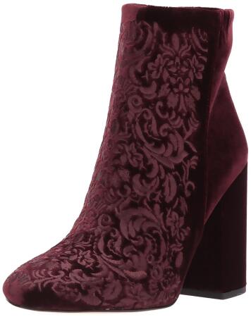 Jessica Simpson Womens Js-wovella Fabric Almond Toe Ankle Fashion Boots - 10 M US Womens