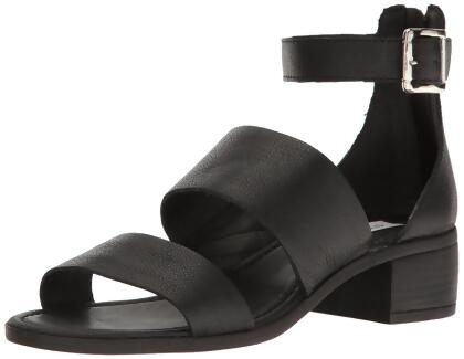 Steve Madden Womens Daly Leather Open Toe Casual Strappy Sandals - 7 M US Womens