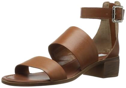 Steve Madden Womens Daly Leather Open Toe Casual Strappy Sandals - 10 M US Womens