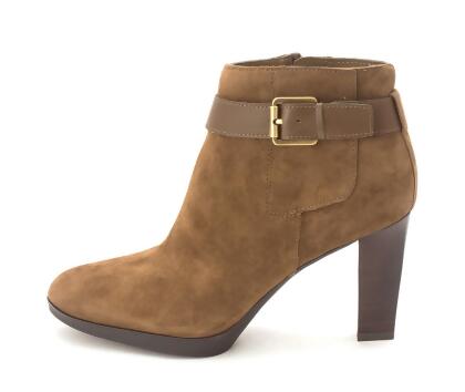 Franco Sarto Womens Idrina Leather Almond Toe Ankle Fashion Boots - 6.5 M US Womens
