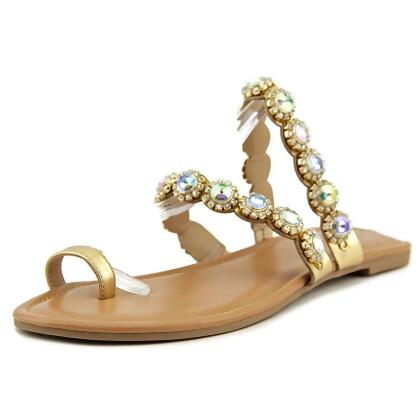 Thalia Sodi Womens joya Open Toe Casual Slide Sandals - 6 M US Womens