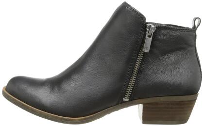 Lucky Brand Womens Basel Leather Closed Toe Ankle Fashion Boots - 7 M US Womens