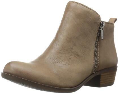 Lucky Brand Womens Basel Leather Closed Toe Ankle Fashion Boots - 9 M US Womens