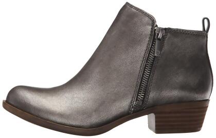 Lucky Brand Womens Basel Leather Closed Toe Ankle Fashion Boots - 6.5 M US Womens