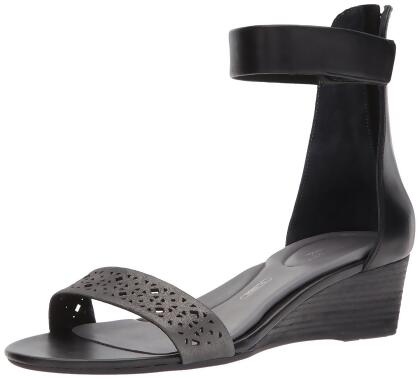 Rockport Women's Total Motion Ankle Strap Wedge Sandal - 5.5 M US Womens