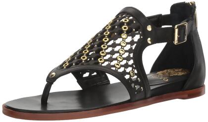 Vince Camuto Womens Sitara Leather Open Toe Casual Ankle Strap Sandals - 7 M US Womens