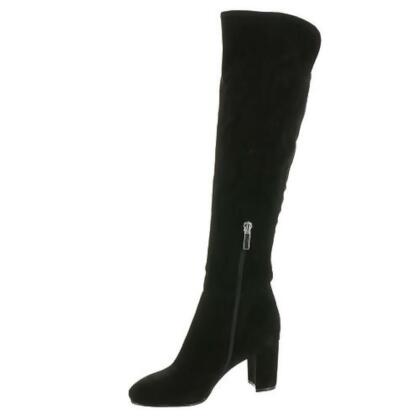 Array Womens India Suede Almond Toe Knee High Fashion Boots - 10 W US Womens