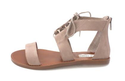 Steve Madden Womens Delgado Leather Open Toe Casual Strappy Sandals - 6 M US Womens