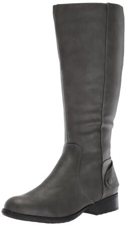 Lifestride Womens Xandy Round Toe Knee High Riding Boots - 6.5 W US Womens