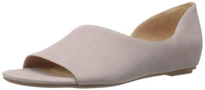 Naturalizer Womens Lucie Leather Open Toe Casual Slide Sandals - 8.5 W US Womens