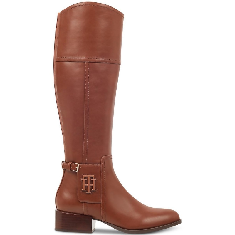 tommy hilfiger statement buckle boots