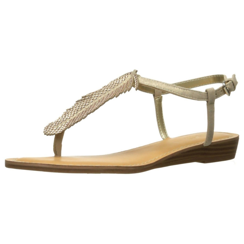 carlos santana feather sandals