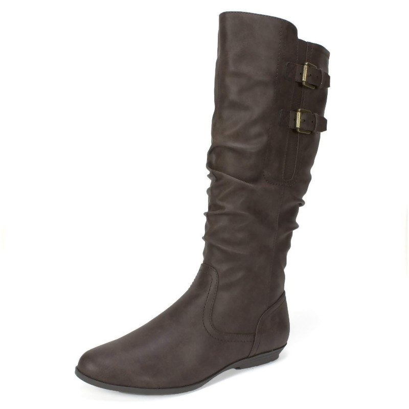 white mountain mid calf boots