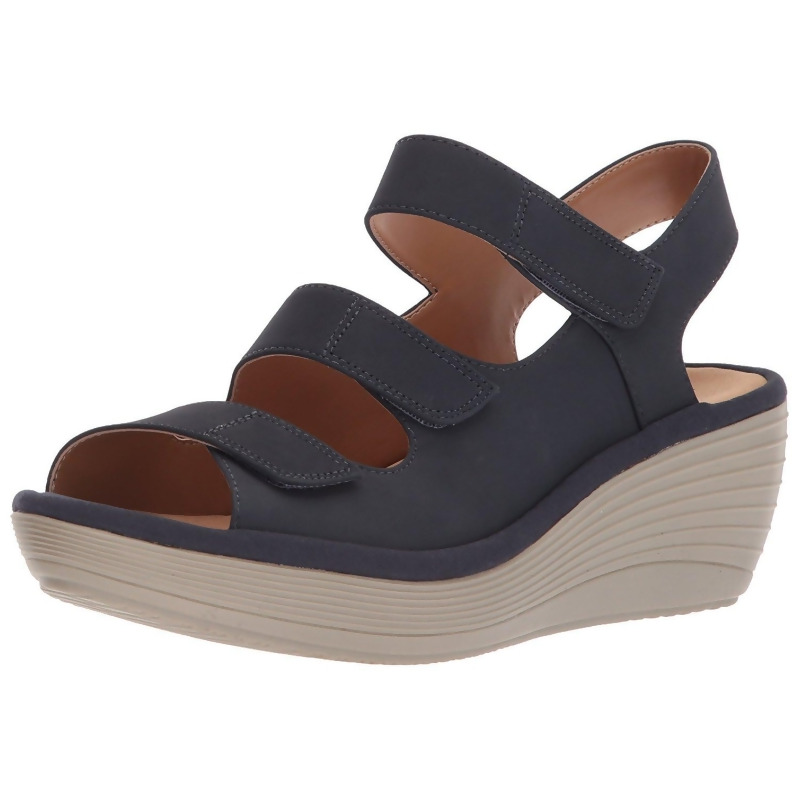 clarks platform sandals