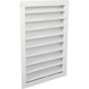 Air Vent Inc. 12x18wht Aluminum Wall Louver 81214 Pack of 6 - All