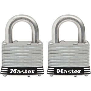 Master Lock 2 2 Pack Stainless Steel Lam Padlock 5Ssthc - All
