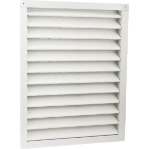 Air Vent Inc. 18x24wht Aluminum Wall Louver 81237 Pack of 2 - All