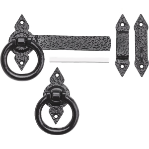 National Mfg. Black Spear Ring Latch N109008 - All