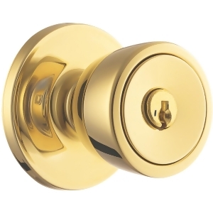 Weiser Lock Polished Brass Beverly Sk Entry Knob Gac531 B3 Smt Ms 6Lr1 - All