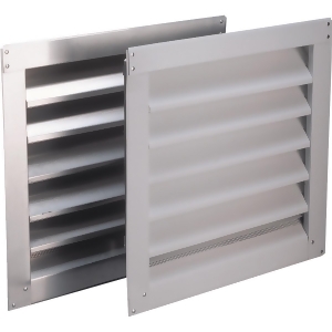 Air Vent Inc. 8x8 White Aluminum Wall Louver Rl808900 Pack of 6 - All