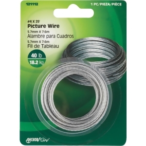 Hillman Fastener Corp 25' Picture Wire 121112 Pack of 10 - All