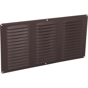 Air Vent Inc. 16x8 Brown Under Eave Vent 84212 Pack of 24 - All