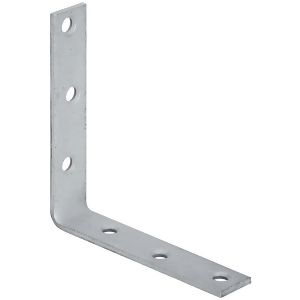 National Mfg. 5 Galvanized Corner Brace N220210 Pack of 10 - All