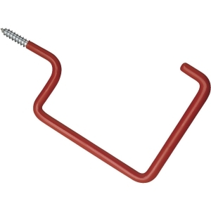 National Mfg. 3-3/4 Red Storage Hook N271013 Pack of 25 - All