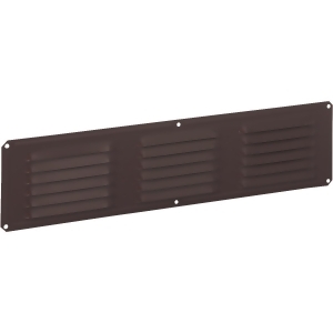 Air Vent Inc. 16x4 Brown Under Eave Vent 84228 Pack of 24 - All