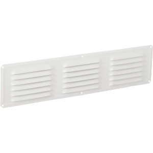 Air Vent Inc. 16x4 White Under Eave Vent 84226 Pack of 24 - All
