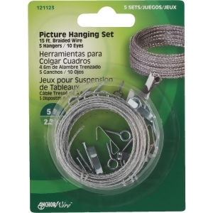 Hillman Fastener Corp 5lb Picture Hanger 121123 Pack of 10 - All
