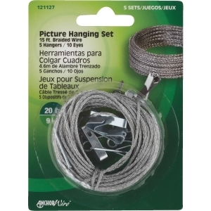 Hillman Fastener Corp 20lb Picture Hanger 121127 Pack of 10 - All