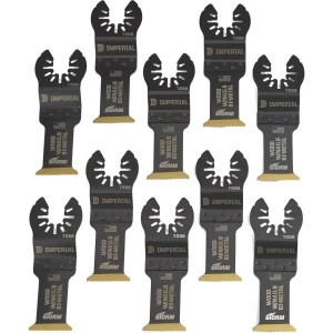 Imperial Blades 10 Pack 1-1/4 Ti Blade Iboat336-10 - All